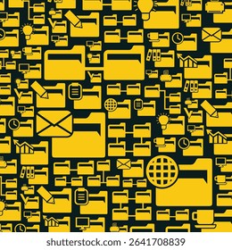 Computer folder luxury trendy applicable design ravishing abstract vector illustration artwork.eps