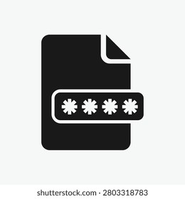 Computer Folder, Password File, Password Folder, Key folder Icon