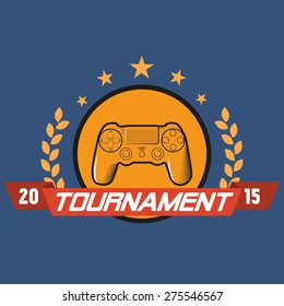 computer game tournament label