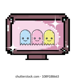 computer game with virtual characters device
