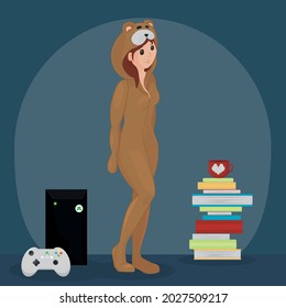 Computer games or books, each has its own atmosphere?
