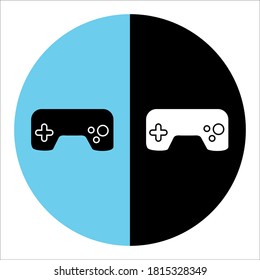 
Computer games icon. Game room.