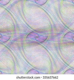 Computer generated abstract seamless fractal pattern design background