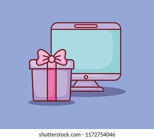 computer gift box online dating