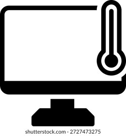 Vektorgrafik des Computersymbols