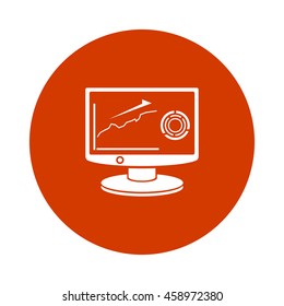 computer graph  icon