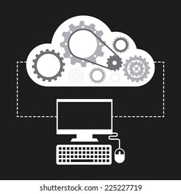 computer graphic design , vector illustration