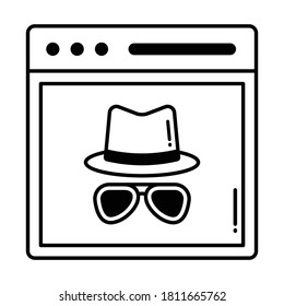 
Icono vectorial de estilo de media glifo de hackeo informático que puede modificar o editar fácilmente
