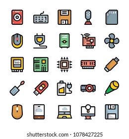 Computer and Hardware Icons Collection 