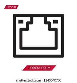 computer hardware vector icon symbol