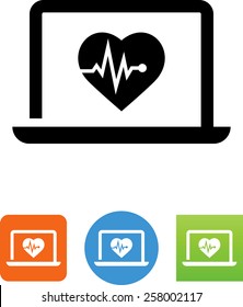 Computer Health Icon