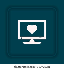 computer and heart