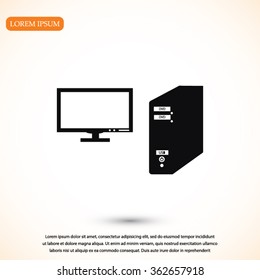 The computer icon