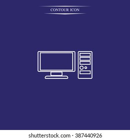 Computer icon.