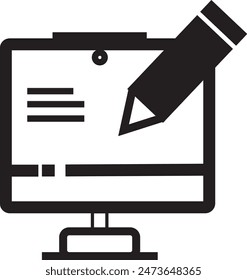 Computer icon art design eps 10