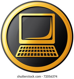 computer icon (button)