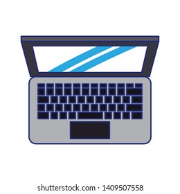 computer icon cartoon isolated vector illustration graphic design