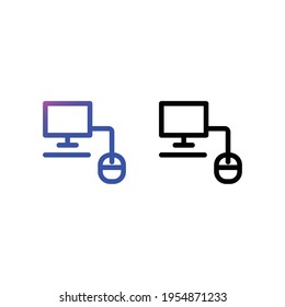 Computer icon design, eps 10