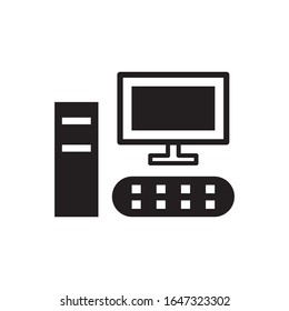 COMPUTER icon design, flat style icon collection