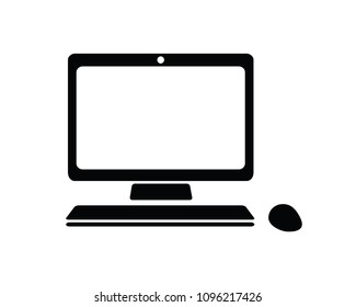 computer icon design illustration,glyph style design, designed for web and app