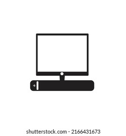computer icon design template isolated