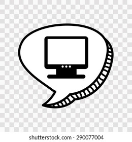 computer icon  design, vector illustration eps10 graphic 