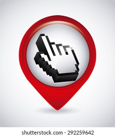 computer icon design, vector illustration eps10 graphic 