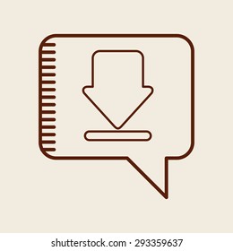 computer icon design, vector illustration eps10 graphic 