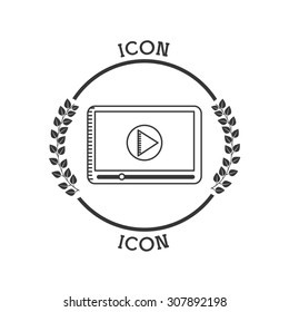 computer icon design, vector illustration eps10 graphic 