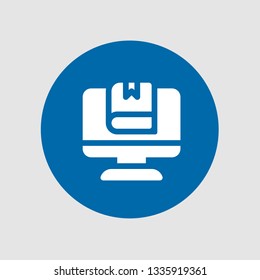  Computer icon. Editable  Computer icon for web or mobile.