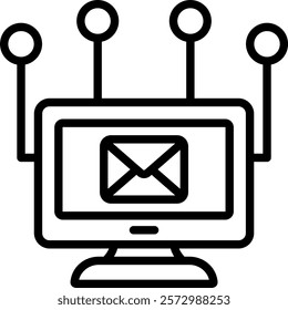 Computer Icon Element For Design