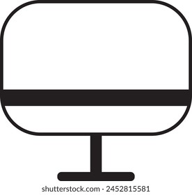 COMPUTER ICON EPS 10 VERSON
