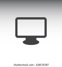Computer Icon, flat design style