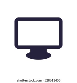 Computer Icon, flat design style