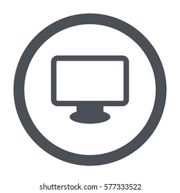 Computer Icon, flat design style
