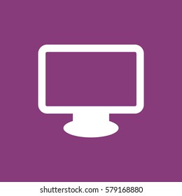 Computer Icon, flat design style