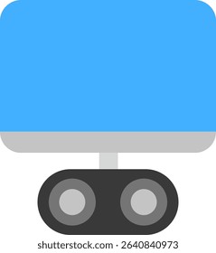 computer icon flat style design