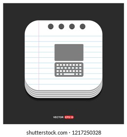Computer Icon - Free vector icon
