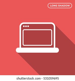 Computer icon illustration isolated vector sign symbol