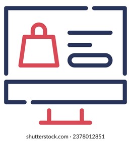Icono de ordenador Ilustración, para web, aplicación, infografía, etc
