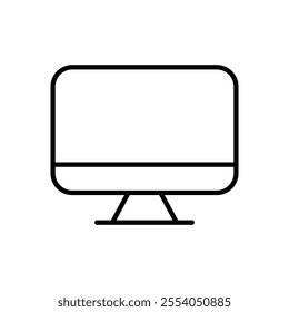 Computer icon isolated on white background