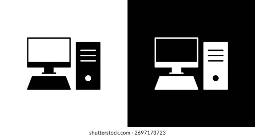 Computer icon, logo elements of graphic designs