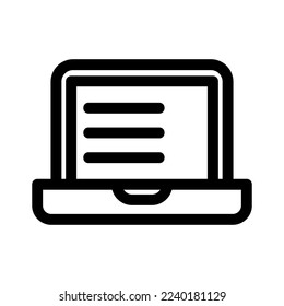 computer icon or logo isolated sign symbol vector illustration - high quality black style vector icons
