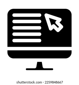 computer icon or logo isolated sign symbol vector illustration - high quality black style vector icons