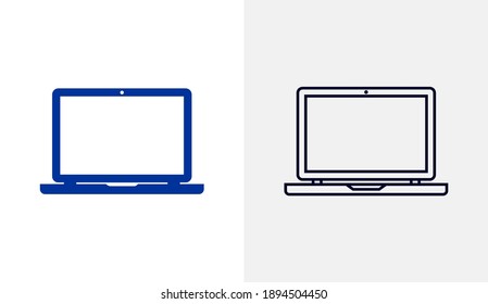Computer icon logo vector template, Education icon concepts, Creative design