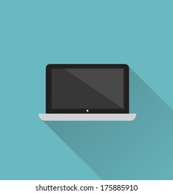 Computer icon minimal style 1