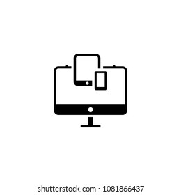 Computer icon mobile device template