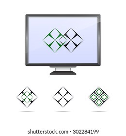Computer icon - monitor
