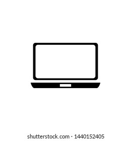 Computer icon. Monitor screen sign