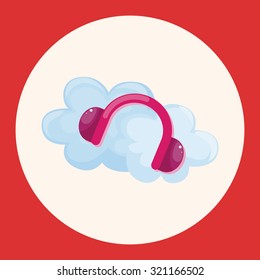 computer icon music theme elements